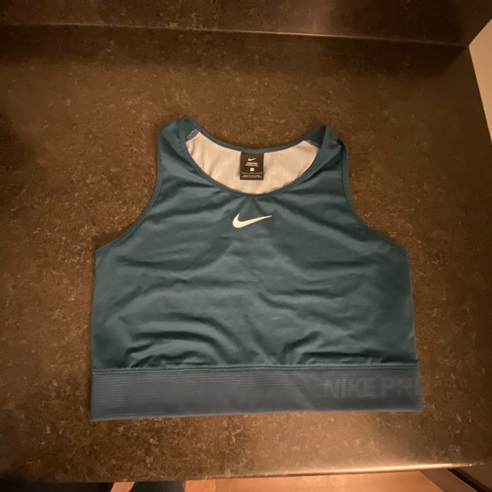 Nike Pro Hypercool Wind Warp Racerback Tank Top - Large - Picture 4 of 10